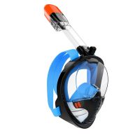 Full Face Snorkel Mask Adult Snorkeling Mask with Detachable Camera Mount Swimming Training Diving