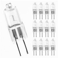 [10 Pack] 10วัตต์12โวลต์หลอดไฟฮาโลเจนG4ฐานBi-Pin 12 V 10 W T3 JCโคมไฟ