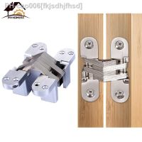 【LZ】hbv195 Myhomera Stainless Steel Hidden Hinges 70-140mm Built-in Concealed Cross Heavy-loading Folding Door Hinge Furniture Hardware