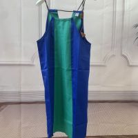 UNIQLO Summer Suspender Dress Splicing Style D3 Non-Elastic Length Does Not Include Suspenders