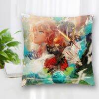 （ALL IN STOCK XZX）Faraway Saint Knight Lightweight New Cushioned Pillow Case, Suitable for Sofa/Home/Automotive Accessories Zipper Pillow Case   (Double sided printing with free customization of patterns)