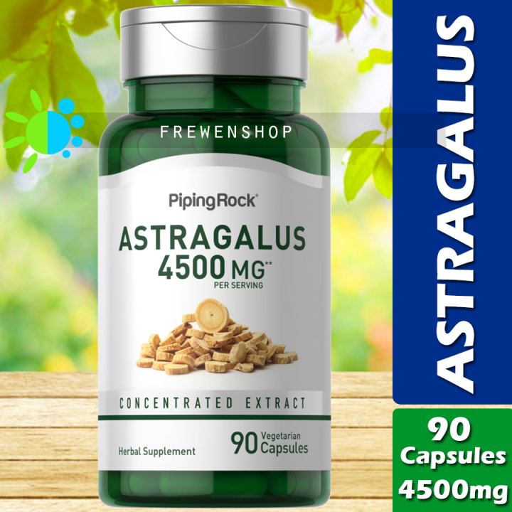 ASTRAGALUS 4500mg (per Serving) x 90 Capsules Astragalus Membranaceus