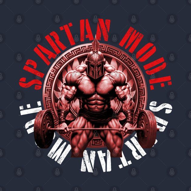 spartan-mode-warrior-gym-bodybuilding-fitness-muscles-training-tshirt-new-mens