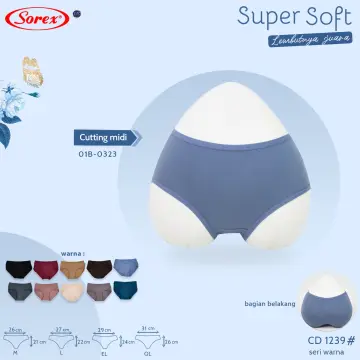 Sorex Sport Bra / BH Pakaian Dalam Wanita Basic Tanpa Kawat Busa