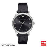 [ของแท้ รับประกันโดยเซ็นทรัลกรุ้ป]นาฬิกา Emporio Armani AR2500 รุ่น LUIGI ขนาดหน้าปัด 43MM สายLEATHER สีBLACK ระดับกันน้ำ 5 ATM[รับประกัน 2 ปี*]