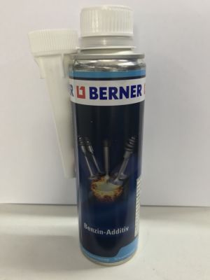 BERNER หัวเชื้อล้างระบบเครื่องยนต์เบนซิน 300 ml. ขจัดสิ่งสกปรกระหว่างการจุดระเบิดในห้องเผาไหม้เครื่องยนต์