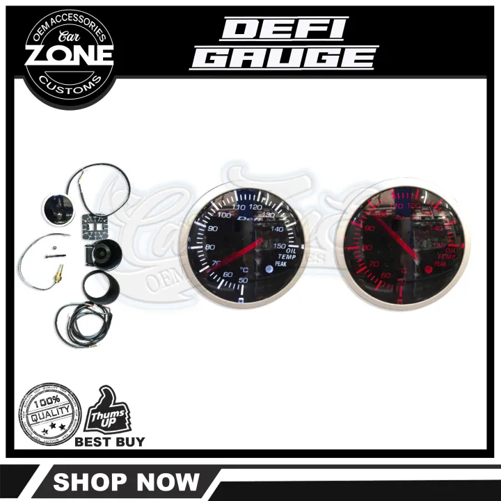 DEFI Oil Temperature Gauge Lazada PH