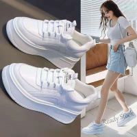 【Ready Stock】 ۞☜ C39 Popular Small White Shoes Women S 2021 Spring New Inner Height Korean Version All-Match Sports And Leisure Thick-Soled P