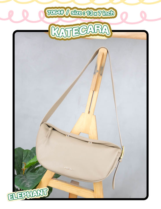 กระเป๋าสะพาย-katecara-ปรับคาดอกได้เก๋ๆหนังสวยพรีเมี่ยม-no-k-7064