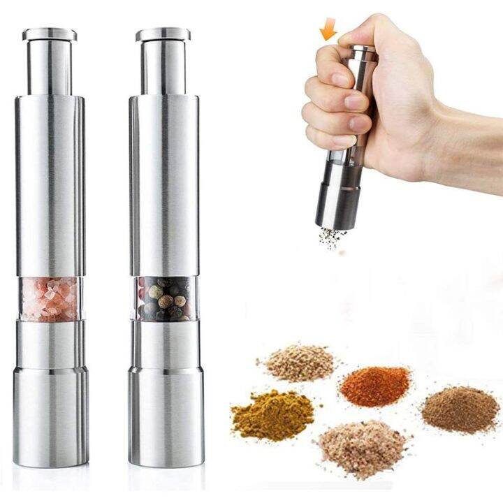 Stainless Steel Salt & Pepper Grinder Kitchen Tool Lazada PH