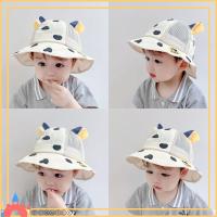 Peeantek ครีมกันแดดลายการ์ตูน Cow Fedoras ตาข่ายหมวกปานามากันแดดหมวกชาวประมงระบายอากาศหมวกชายทะเลหมวกทรงถัง