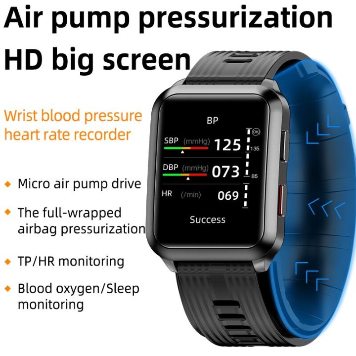 2023-smart-watch-air-pump-airbag-oscillometric-blood-pressure-measurement-blood-oxygen-body-temperature-smartwatch-for-men-women