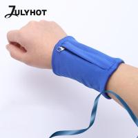 New Zipper Wrist Wallet Pouch Running Sports Arm Band Bag Wristband Sweatband