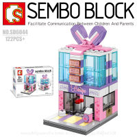 บล็อกตัวต่อร้านค้า SEMBO BLOCK SD6044 จำนวน 122 ชิ้น