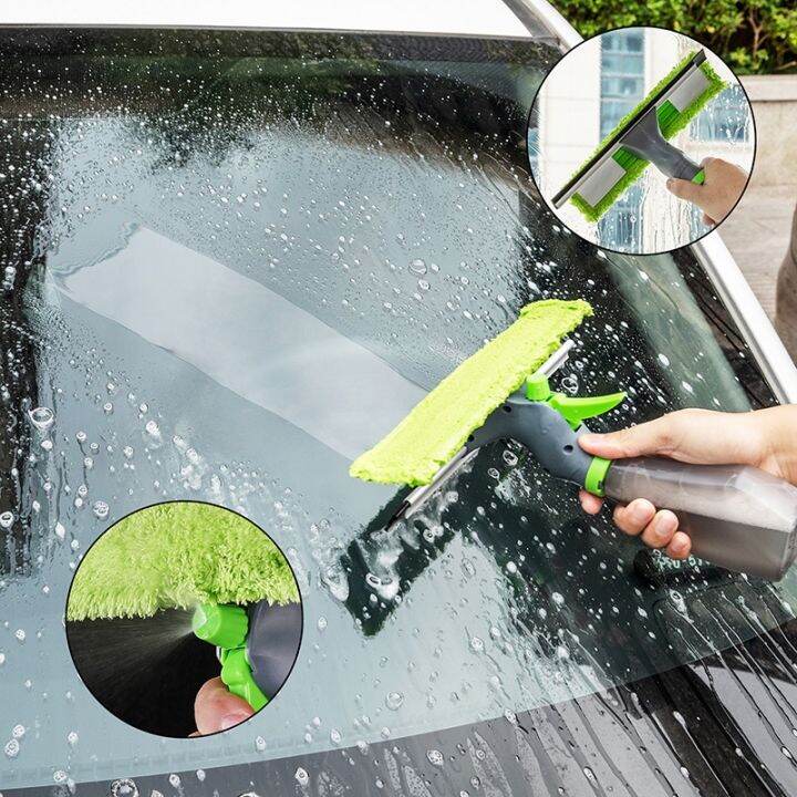 CLEANING SPRAY TOOL 3IN1 MULTIPURPOSE WINDOW GLASS CARE CAR WINDOW