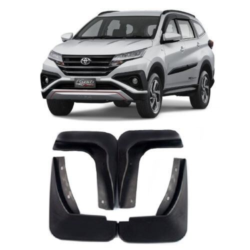 Bộ 4 chắn bùn cho xe toyota rush 2018 - 2023 nhựa cao cấp - ảnh sản phẩm 1