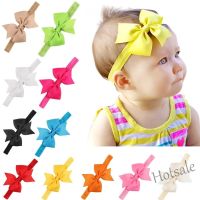 【hot sale】☃❃♠ C05 Baby Girls Headband Princess Cute Bow Fashion Headband Hair Accessories (random color)