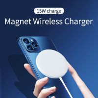 JAMAY C08 15W Wireless Charger Magnetic ที่ชาร์จไร้สายแบบแม่เหล็ก 15W เครื่องชาร์จไร้สายแบบดูดแม่เหล็ก หูฟังAirpod iWatch &amp; สำหรับมือถือ iPhone 12-13-14 Android Samsung XIAOMI huawei oppo vivo และ มือถือมาตรฐาน Qi compatible cw41