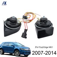 12V Snail Horn 410510Hz dual tone Car Horn 110-125db loud Auto Horn สำหรับ Ford EDGE MK1 2007 2009 2010 2011 2012 2013 2014