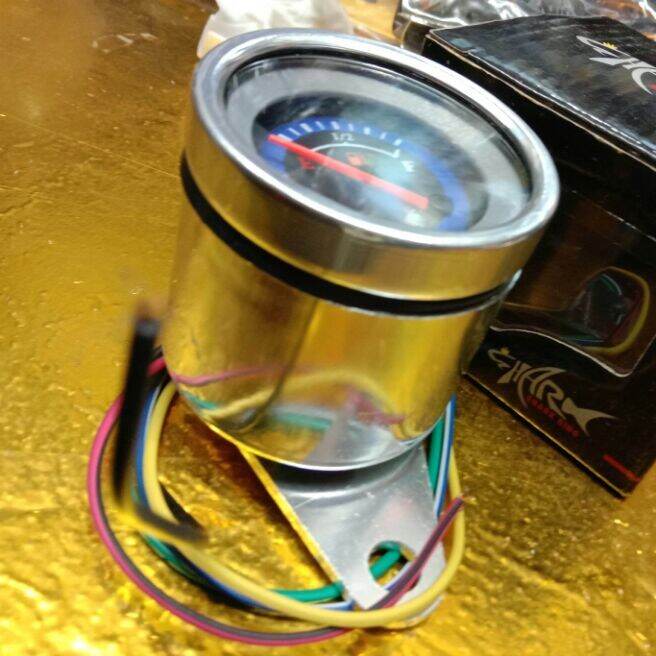 FUEL GAUGE RPM ANALOG FOR MOTORCYCLE SILVER Lazada PH