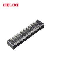 Delixi 600V 15a 3/4/5/6/10/12ตำแหน่งคู่ฝาครอบกันฝุ่นบล็อก Stip ตัวกั้นเทอร์มินอล