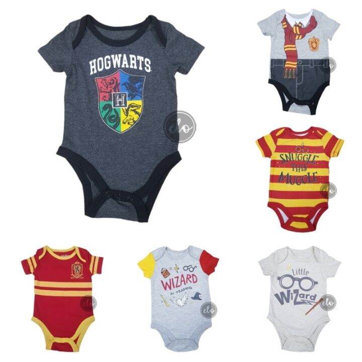 Baby Onesies Harry Potter Hogwarts Bodysuits Lazada PH