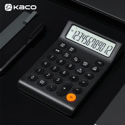 Kaco Voice Calculator 12 Digit Large Screen Music Playing Big Button Students Use Computer Office Finance Desktop Stationery Calculators