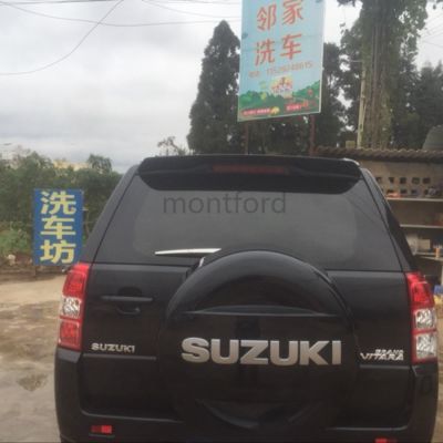 MONTFORD For Suzuki Vitara 2009 2010 2011 2012 2013 ABS Plastic Unpainted Color Rear Trunk Boot Wing Spoiler Car Accessories