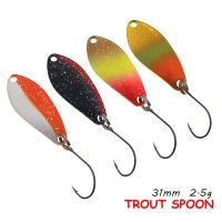 HISTOLURE Spinning Fishing Bait 30mm 2.5g Fishing Spoon Trout Lure  Fishing Lure Fishing Wobblers Spinner Bait hard baitLures Baits