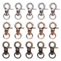 【HOT】✕卐♈ RORGETO 30pcs 30mm Metal Clasp Collar KeyChain Part Accessories