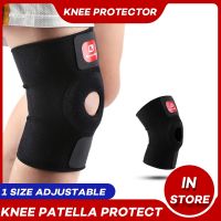 【cw】 Knee Support Sports Brace Kneepad Adjustable Patella Knee Pads Safety Guard Strap Basketball Volleyball Knee Pads