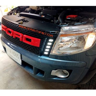 สุดคุ้ม โปรโมชั่น กระจังหน้า ฟอร์ด แรนเจอร์ ford ranger 2012-2014 เดไลท์ LED โลโก้สีแดง ราคาคุ้มค่า กันชน หน้า กันชน หลัง กันชน หน้า ออฟ โร ด กันชน หลัง วี โก้