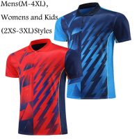 shot goods Badminton Shirt New Design Mens Jersey Women Short Shirt Boys Girls Badminton Shirt