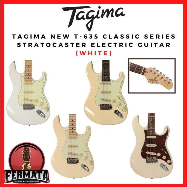 Tagima New T-635 Classic Series Stratocaster Electric Guitar | Lazada PH