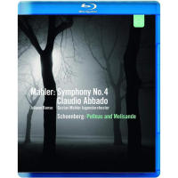 Blu ray 25g Mahler Symphony No.4 Schoenberg works abado MAHLE Youth Symphony Orchestra 2013