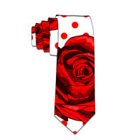 Funny Neckties For men Cartoon Novelty Fashion Ties Flower Printed Neck ties Wedding Gift Party Accessories 5LD50