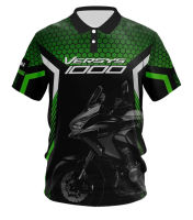 2023 new design- Kawasaki - Kawasaki NINJA high quality full sublimation polo shirt003