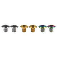 ☊ Wanyifa Titanium Bolt M5 Used For Xt Bicycle Hydraulic Brake Shimano Handle Disc Fixing