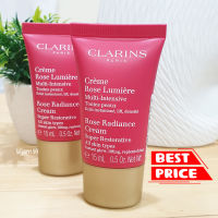 ? Clarins Super Restorative Rose Radiance Cream All Skin Types 15 ml. ฉลากภาษาไทย ของแท้ 100%