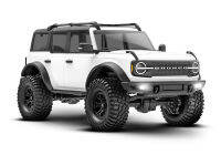 รถบังคับไฟฟ้า TRAXXAS 1/18 TRX-4M™ Scale and Trail® Crawler with Ford® Bronco® Body  สี WHITE