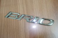 โลโก้ LOGO BRIO ติดท้ายรถยนต์​ HONDA BRIO