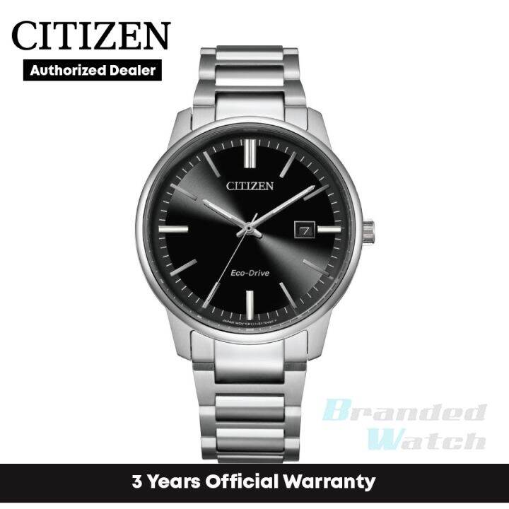 [Official Warranty] Citizen BM752185E Men's EcoDrive Black Dial