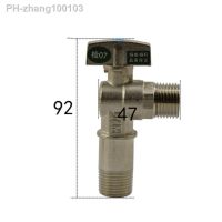 1/2 BSP Male Ball Angle Valve Elbow 90 Degree Hole Size 9.5mm Water Gas Oil Bule Point