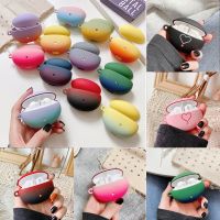 ◙¤ Matte Gradient Contrast Color Cases For HUAWEI Freebuds 4i Cute Hard PC Earphone Protector Cover Accessories For Freebuds 4i