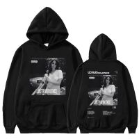 Singer Lana Del Rey Hoodies Ultraviolence Music Ablum Print Sweatshirt Men Women Hip Hop Retro Fleece Hoodie Streetwear Pullover Size Xxs-4Xl