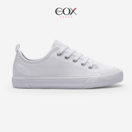 Giày Sneaker Vải Canvas Unisex DINCOX C20 Snow White Đơn Giản Sang Trọng Chính Hãng thumbnail