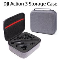 สำหรับ DJI Action 3กระเป๋าเก็บของกระเป๋าเคสพกพาอุปกรณ์เสริมกล้องกล่องนิรภัยกระเป๋าถือสำหรับอุปกรณ์เสริมกล้อง DJI Osmo Action 3