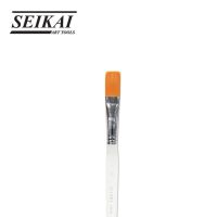 Seikai พู่กันสีน้ำแบน ขนทอง (FG14) No.14 Seikai 1 ด้าม