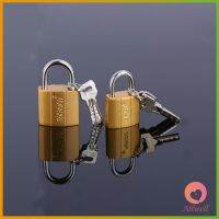 AllWell กุญแจล็อค มินิ แม่กุญแจทองแดงเทียมล็อกประตู ตู้ ใช้สำหรับ  Key lock