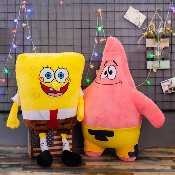 spongebob and patrick stuffed toys